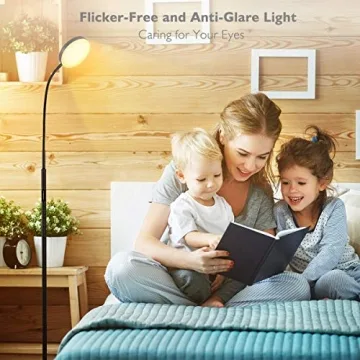 Elegant JOOFO Led Floor Lamp with Remote Control