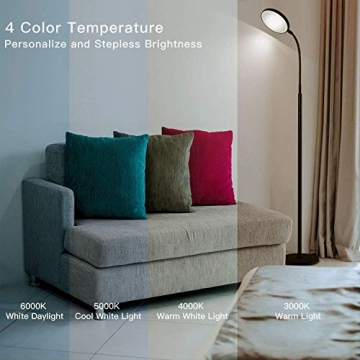 Elegant JOOFO Led Floor Lamp with Remote Control