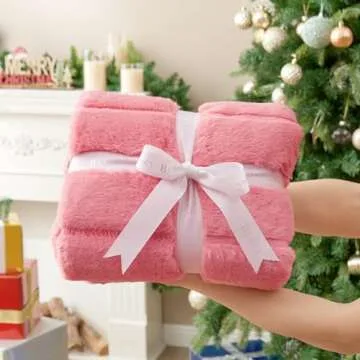 Cozy Bliss Faux Fur Throw Blanket for Winter Comfort