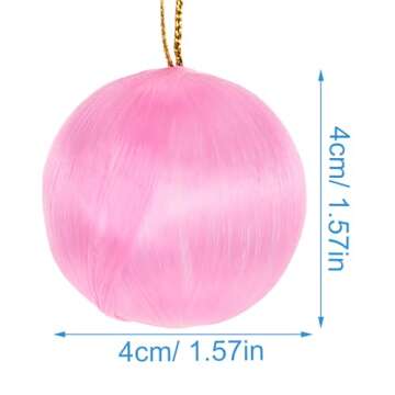PRETYZOOM 30pcs Colorful Christmas Ball Ornaments