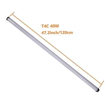 Aputure Amaran T4C RGBWW LED Tube Light,Bi-Color 2500K to 7500K,Support APP and DMX Control (T4C 40W...