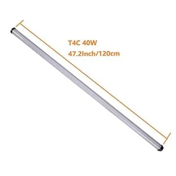 Aputure Amaran T4C RGBWW LED Tube Light,Bi-Color 2500K to 7500K,Support APP and DMX Control (T4C 40W...