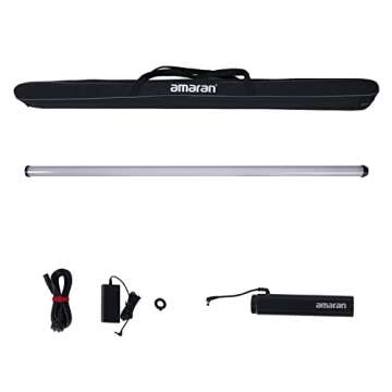 Aputure Amaran T4C RGBWW Tube Light for Streaming and Photography