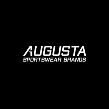 Augusta Sportswear Satin Baseball Jacket - Black/White