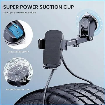 TICILFO Car Phone Mount for All Smartphones - Universal Holder