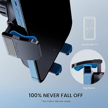 TICILFO Car Phone Mount for All Smartphones - Universal Holder