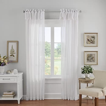 Elegant Elrene Semi-Sheer Window Curtain for All Decor