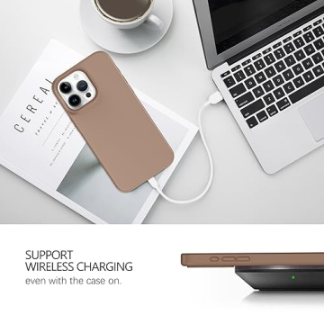 GUAGUA iPhone 15 Pro Silicone Case - Smart Protective Cover