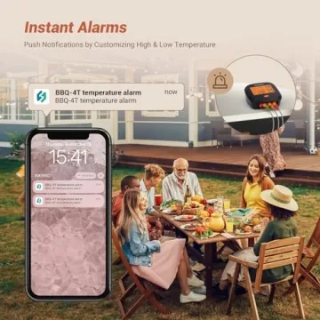 Inkbird WiFi Meat Thermometer IBBQ-4T for Smoker and Oven