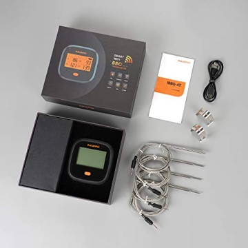 Inkbird WiFi Meat Thermometer IBBQ-4T for Smoker and Oven