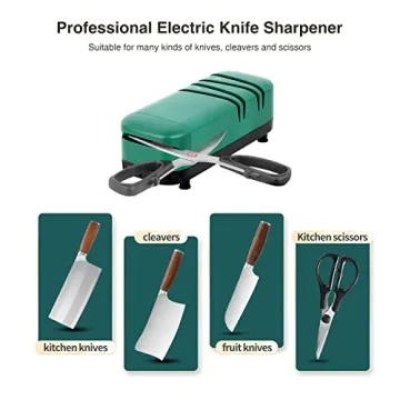 Electric Knife Sharpener - 3-in-1 Professional Tool
