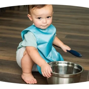 Tiny Twinkle Mess-Proof Toddler Bibs - Eco-Friendly Design