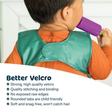 Tiny Twinkle Mess-Proof Toddler Bibs - Eco-Friendly Design