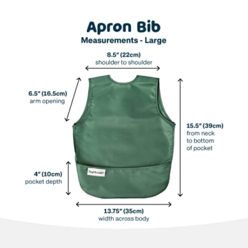 Tiny Twinkle Mess-Proof Toddler Bibs - Eco-Friendly Design