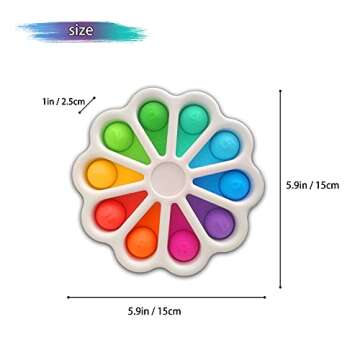 Flower Sensory Fidget Toy for Kids and Adults Stress Relief
