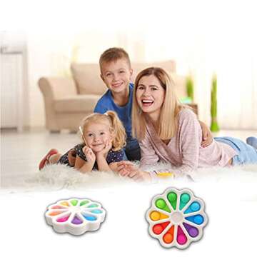 Flower Sensory Fidget Toy for Kids and Adults Stress Relief