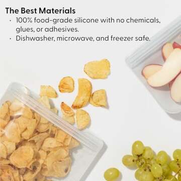 W&P Porter Silicone Storage Bag - Eco-Friendly Food Storage Solution