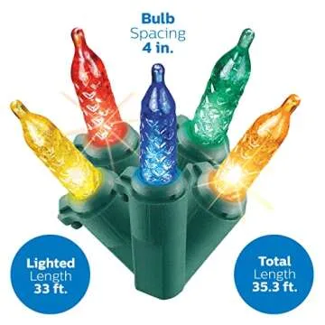 Philips 100 LED Christmas Twinkling Lights - 35.33' String
