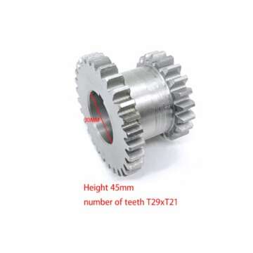 2 Speed Hi-Low Metal Double Gear Set for CJ0618 Series Mini-Lathe Metal Cutting Machine