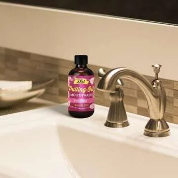 The DIRT Oil Pulling Mouthwash - Removes Plaque & Whitens Teeth