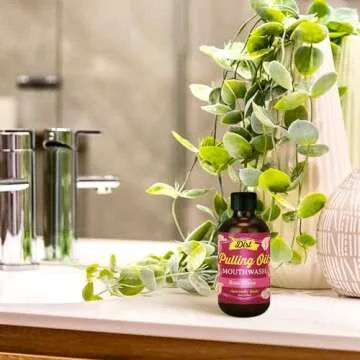 The DIRT Oil Pulling Mouthwash - Removes Plaque & Whitens Teeth