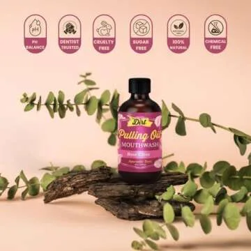 The DIRT Oil Pulling Mouthwash - Removes Plaque & Whitens Teeth