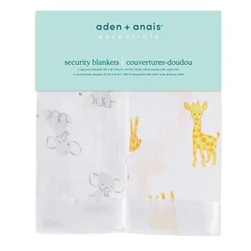 aden + anais Essentials Issie Security Blanket 2 Pack