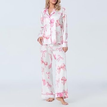 Chic Women's Y2K Floral Pajama Set for Cozy Nights