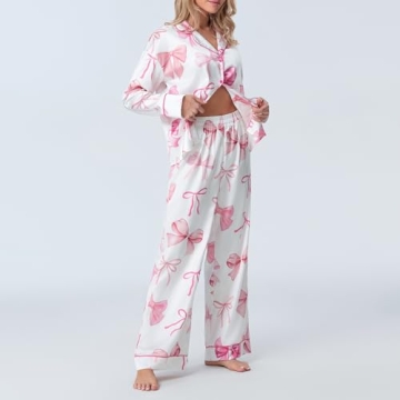 Chic Women's Y2K Floral Pajama Set for Cozy Nights