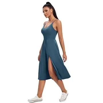 Ewedoos Athletic Dress with Built-in Shorts for Women