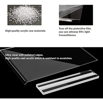 Versatile Acrylic Sign Holder 8.5 x 11 for All Events