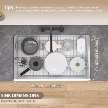 Premium 33 Inch GETPRO Farmhouse Sink for Elegant Kitchens