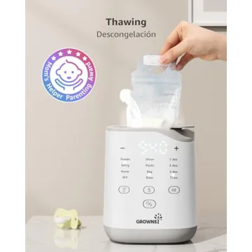 GROWNSY Fast Baby Bottle Warmer for Milk & Food
