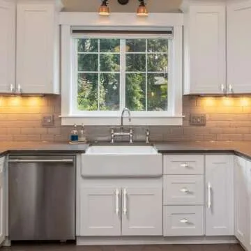 Stylish 9BUILD Satin Nickel Cabinet & Drawer Knobs