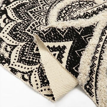 Seavish Boho Runner Rug - Handmade 2X6 Accent Throw Rug