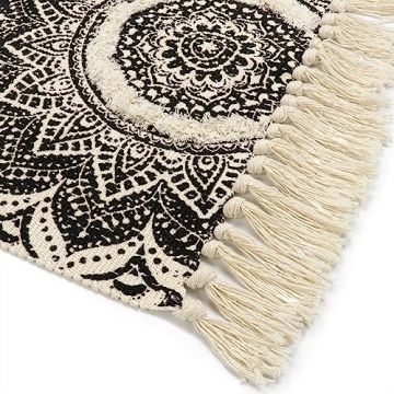 Seavish Boho Runner Rug - Handmade 2X6 Accent Throw Rug