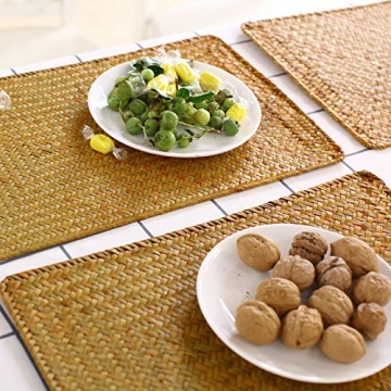 Stylish 6 Pack Woven Placemats for Any Dining Table