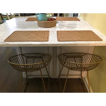 Stylish 6 Pack Woven Placemats for Any Dining Table