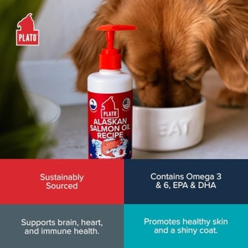 Wild Alaskan Salmon Oil for Healthy Coats and Dogs