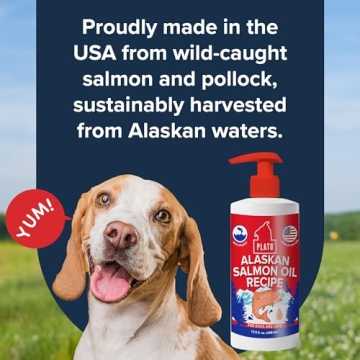 Wild Alaskan Salmon Oil for Healthy Coats and Dogs