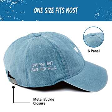 Atticus Poetry Hat – Adjustable Unisex Cotton Baseball Hat