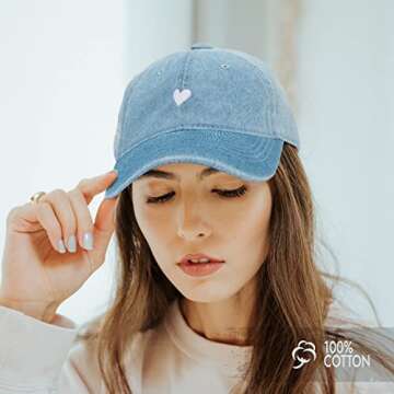 Atticus Poetry Hat – Adjustable Unisex Cotton Baseball Hat