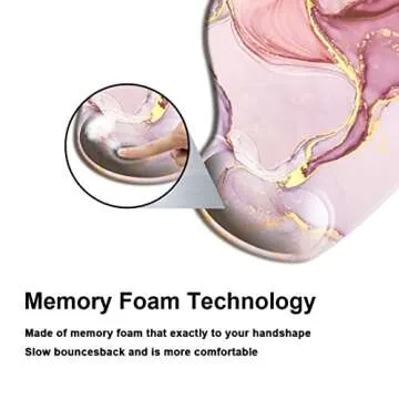 HOPONY Ergonomic Mouse Pad - Comfort & Pain Relief