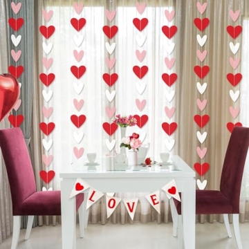Stunning Heart Garlands for Valentine's & Weddings