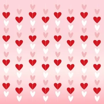 Stunning Heart Garlands for Valentine's & Weddings