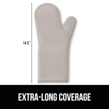 Gorilla Grip Silicone Oven Mitts for Safe Cooking