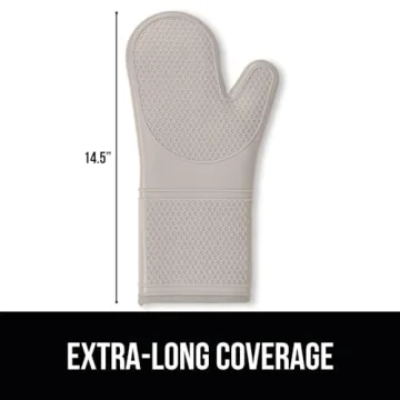 Gorilla Grip Silicone Oven Mitts for Safe Cooking