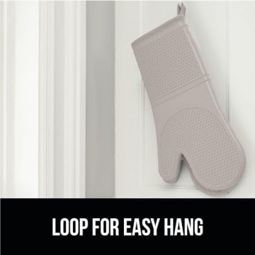 Gorilla Grip Silicone Oven Mitts for Safe Cooking