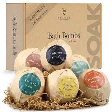 Deluxe Bath Bomb Gift Set - Natural Ingredients for Ultimate Relaxation