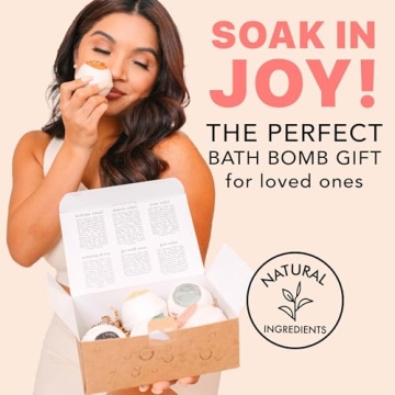Natural Bath Bomb Gift Set - Handmade Relaxation & Spa Gift